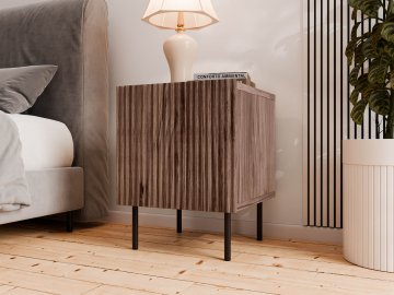 Komplet dwóch stolików nocnych Ostani