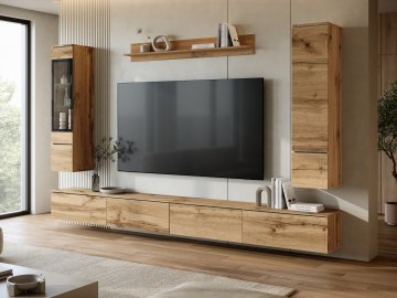 Meblościanka Sawoti VIII + LED