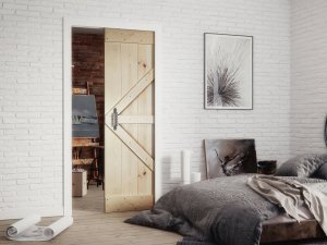 Drzwi przesuwne w kasecie Nora 80
