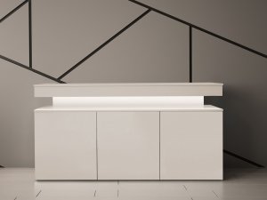 Komoda Lestirola Bis 3D 160 z oświetleniem LED