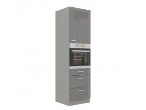 Szafka wysoka pod piekarnik z szufladami Multiline 60 DPS-210 3S 1F
