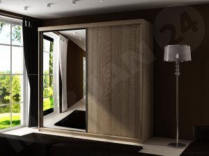 Szafa z lustrem na jednym froncie Sahara 200 III