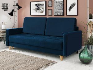 Kanapa pokojowa w stylu skandynawskim Krescenty