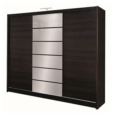 Szafy w kolorze wenge